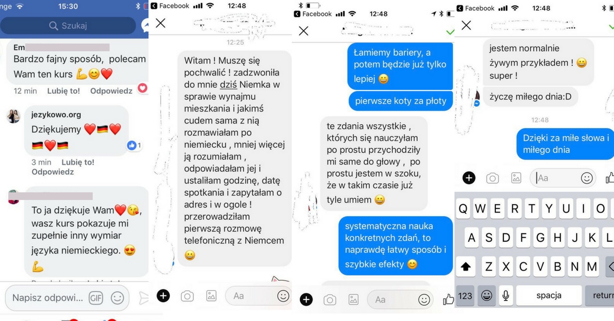 Pakiet 1 + Pakiet 3 opinie o kursie niemieckiego jezykowo